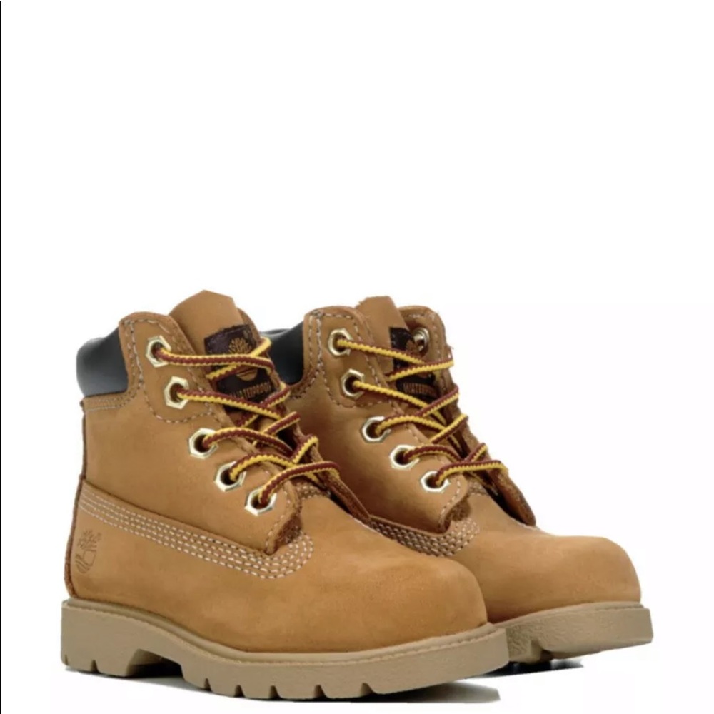 Timberland Hiking Boots, Wheat Kids Size 13.5